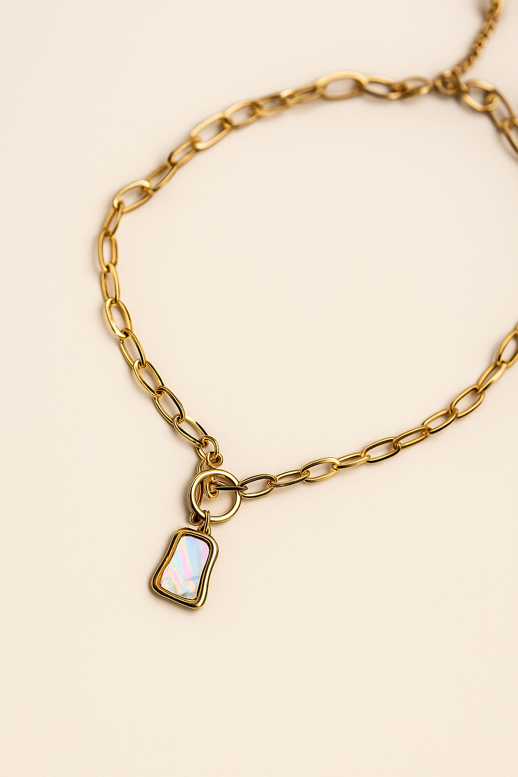 Colar corrente aço inoxidavel