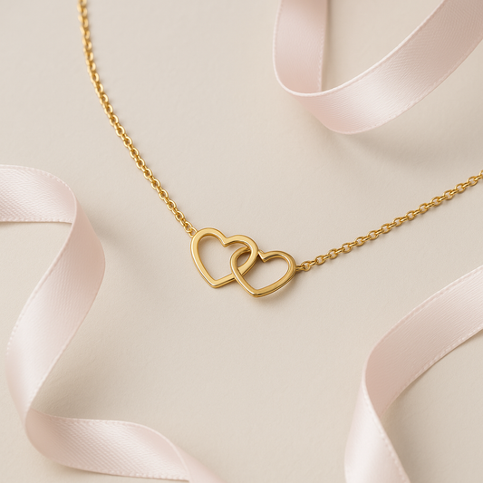 Colar Coração unidos